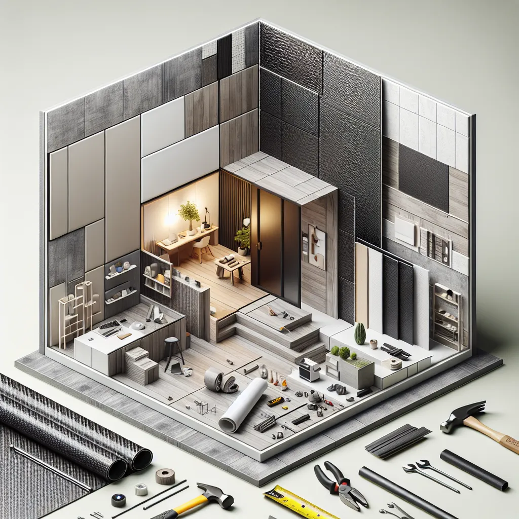 Nowoczesne rozwiązania dla ścian: panele PCV i płyty węglowe